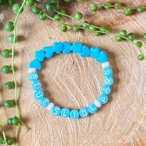 Blue Slide Park | Mac Miller Inspired Beaded Bracelet | Stretch Fit